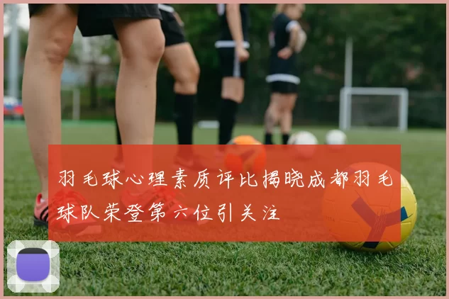 羽毛球心理素质评比揭晓成都羽毛球队荣登第六位引关注